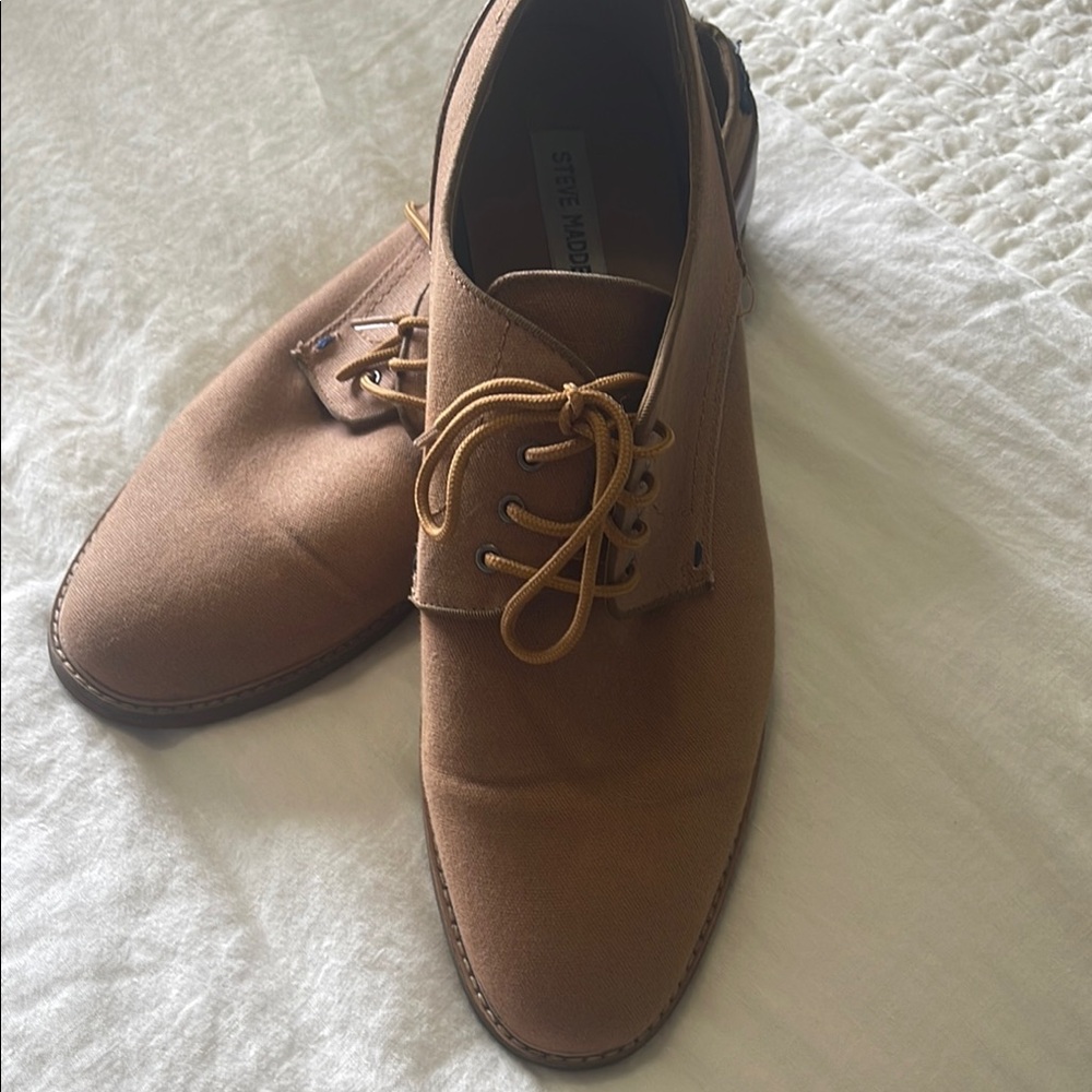 Steve Madden Oxford Shoe Fabric/Leathet